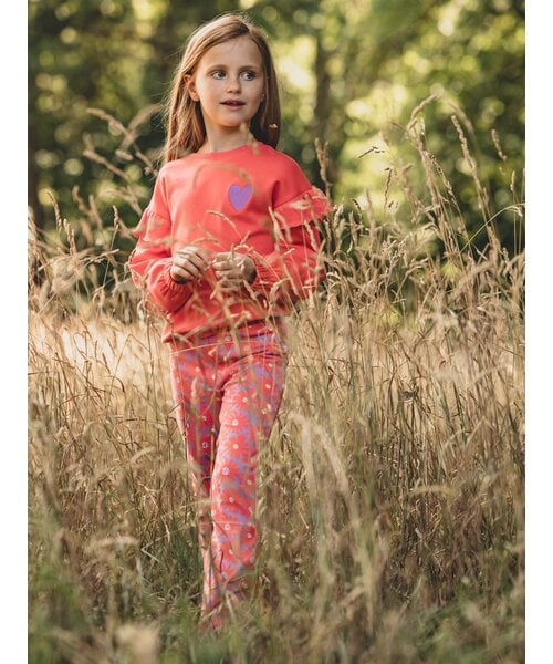 LOOXS sweater koraal