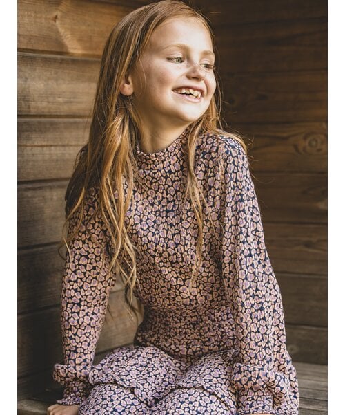 LOOXS Jersey krinkel jurk