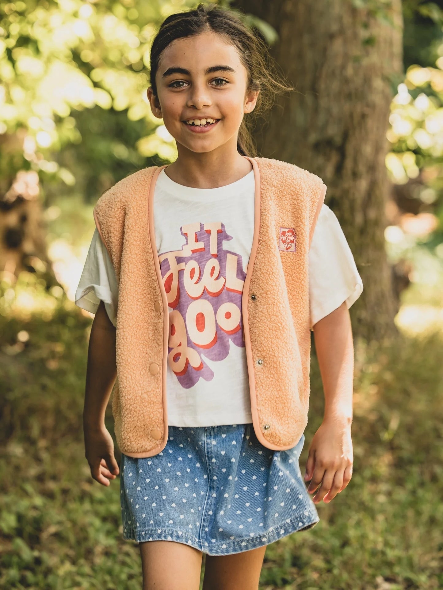 LOOXS denim rokje harten