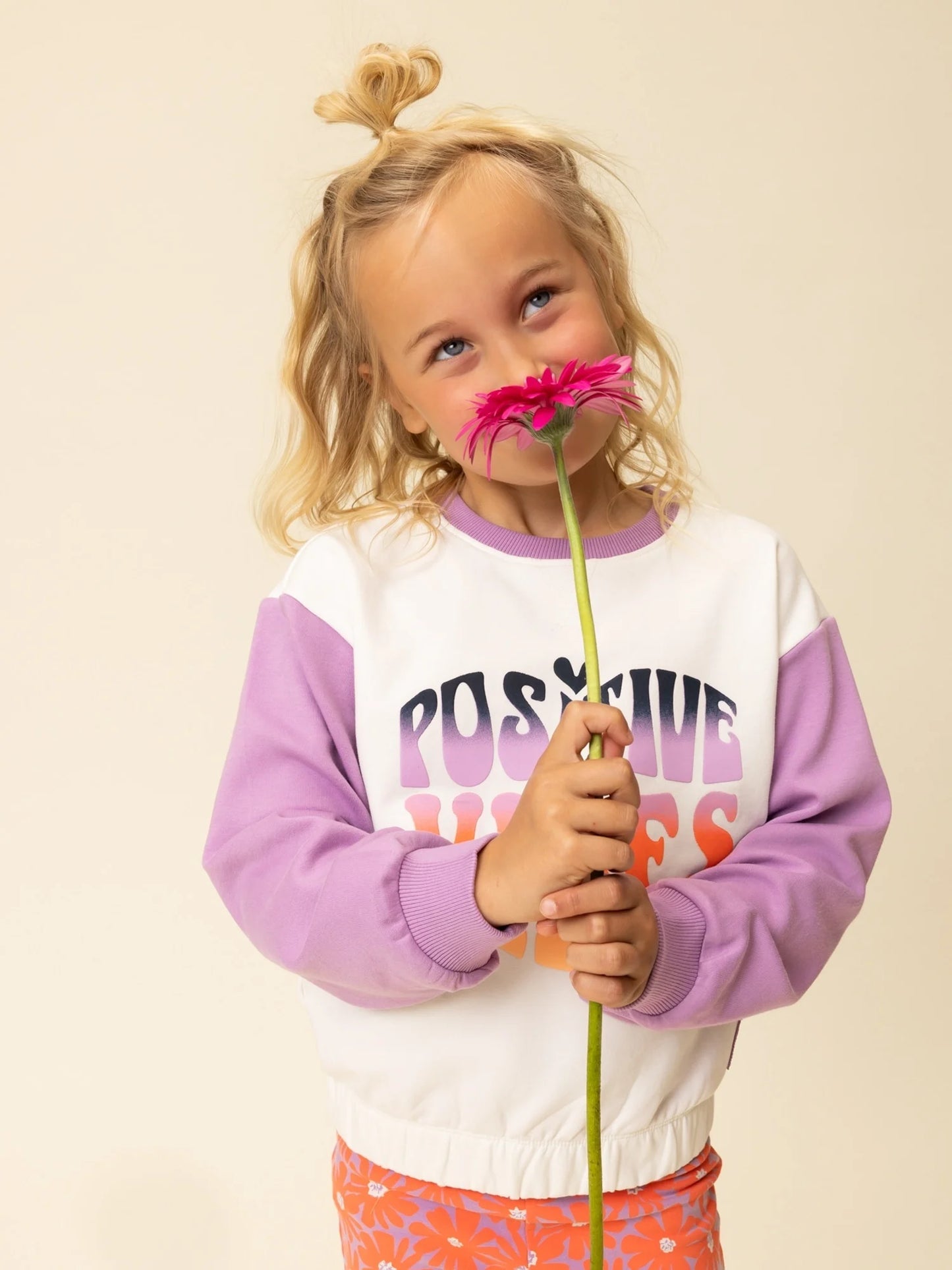 LOOXS sweater positive vibes