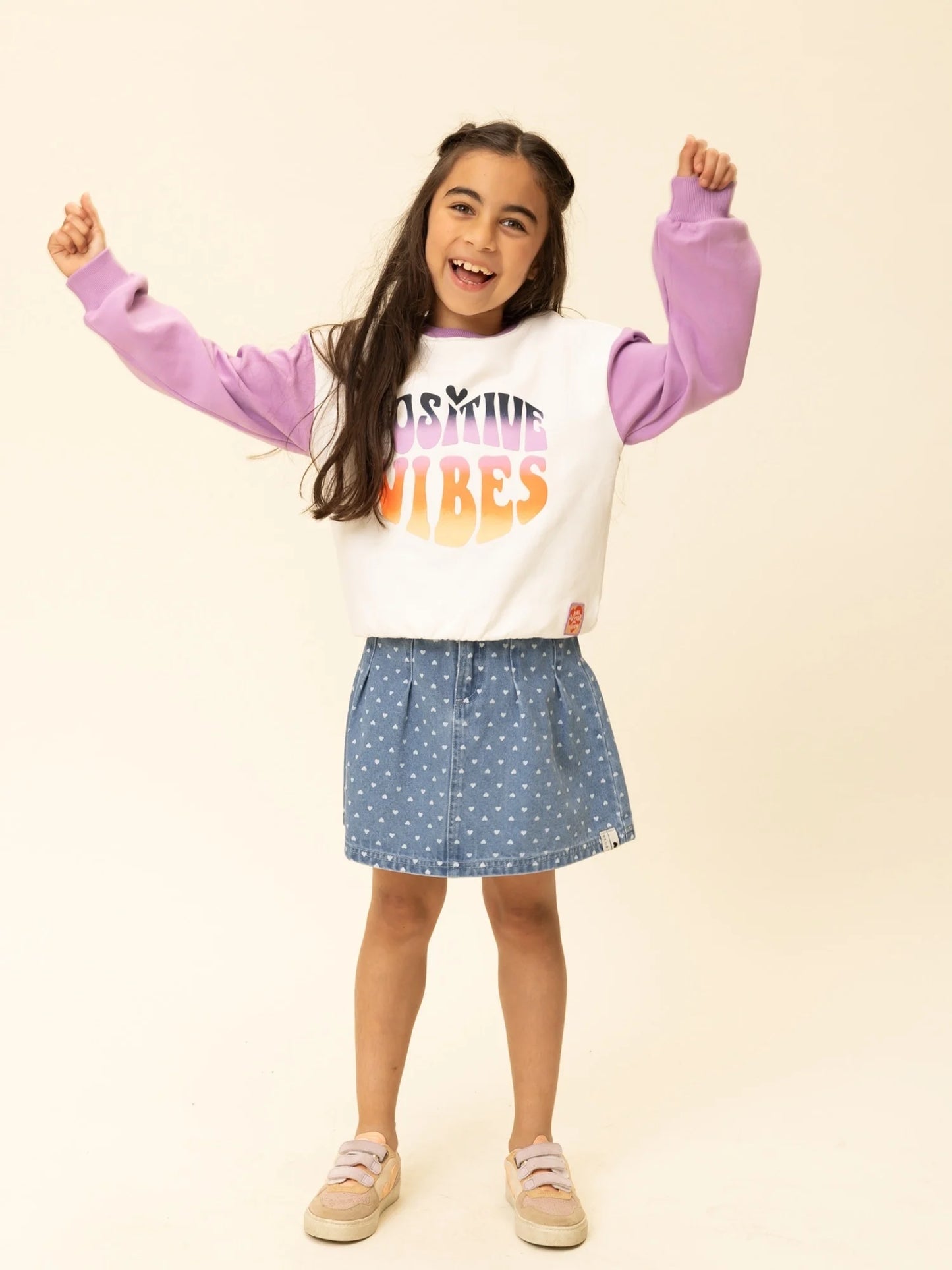 LOOXS sweater positive vibes