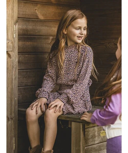 LOOXS Jersey krinkel jurk