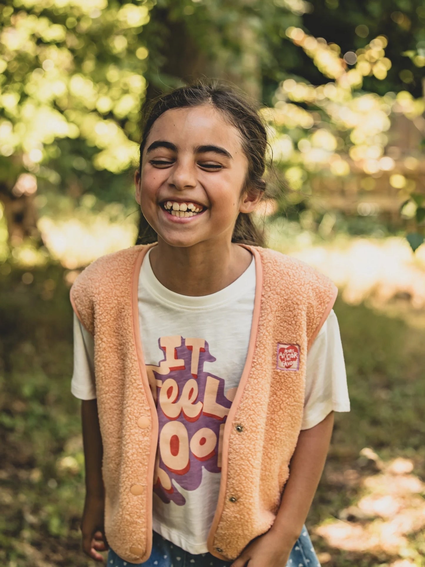 LOOXS oversized gilet