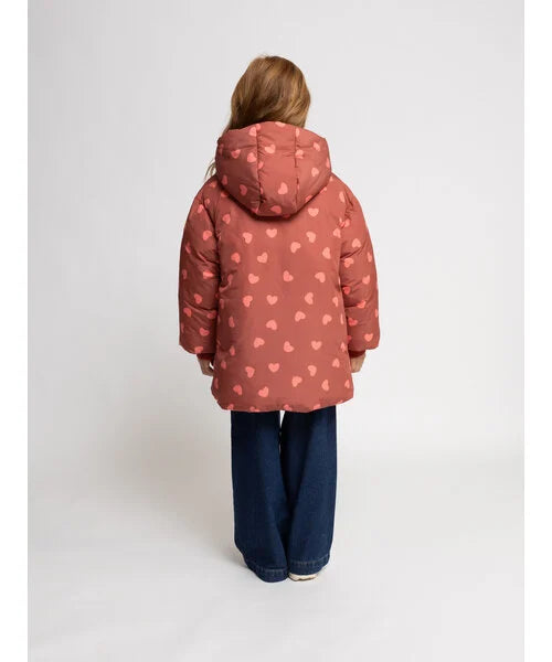 Looxs winterjas met hartjes